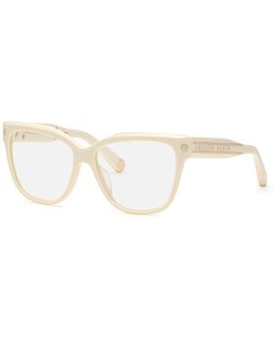 Philipp Plein Vpp051M Ivory Cat Eye Frames - Black