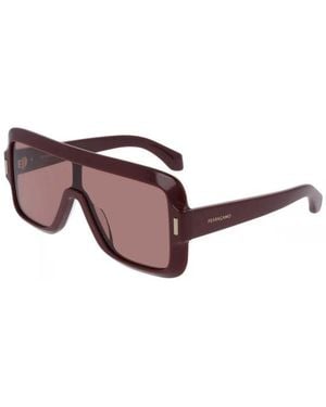 Ferragamo Sf2061Se Mask Sunglasses - Black