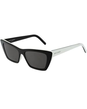 Saint Laurent Sl276 Mica Cat Eye Sunglasses - Black