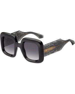 Etro 0015/S Square Sunglasses - Black