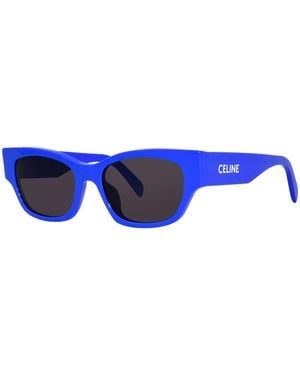 Celine Cl40197U Logo Sunglasses - Blue