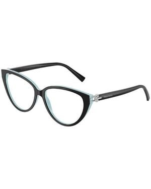 Tiffany & Co. Tiffany & Co Tf2292 Cat Eye Eyeglasses Frames - Black