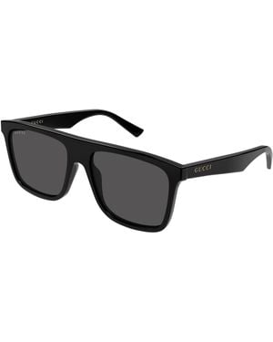 Gucci Gg2182S Rectangular Sunglasses - Black
