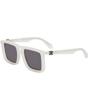 Off-White c/o Virgil Abloh Stratford Aviator Sunglasses - Black