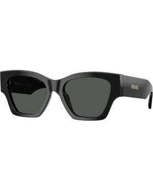 Versace Ve4492U Cat Eye Sunglasses - Black