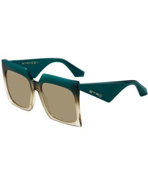 Etro 0002/S Square Sunglasses - Green