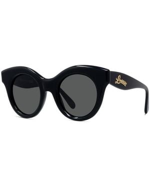 Loewe Lw40126I Cat Eye Sunglasses - Black