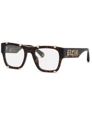 Philipp Plein Vpp042W Square Frames - Black