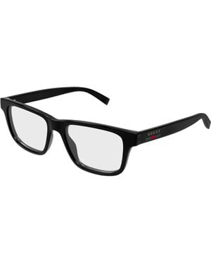 Gucci Gg1987O Rectangular Frames - Black