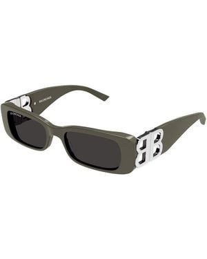 Balenciaga Bb0096S Logo Sunglasses - Black
