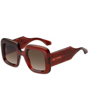 Etro 0015/S Square Sunglasses - Black