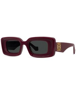 Loewe Lw40102F Anagram Sunglasses - Black