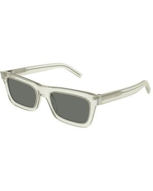 Saint Laurent Sl461 Betty Transparent Sunglasses - Black
