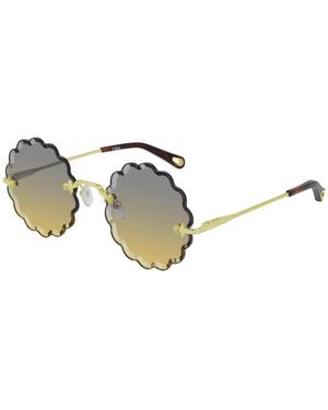 Chloé Ch0047S Rosie Scalloped Sunglasses - Black
