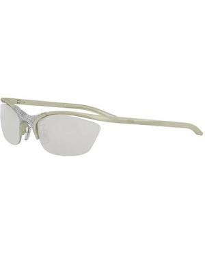 Fendi Signature Fe40176U Mask Sunglasses - Black