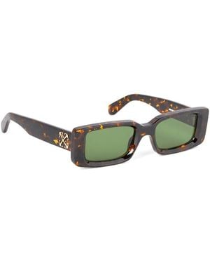Off-White c/o Virgil Abloh Arthur Sunglasses - Green