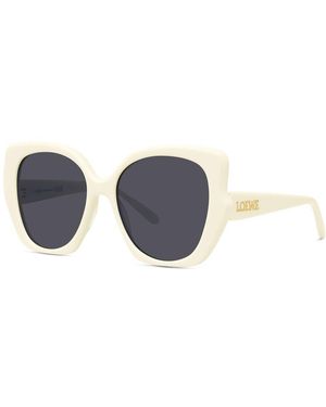 Loewe Lw40133F Oversized Butterfly Sunglasses - Black