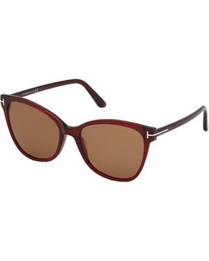 Tom Ford Ani Ft0844 Cat Eye Sunglasses - Black