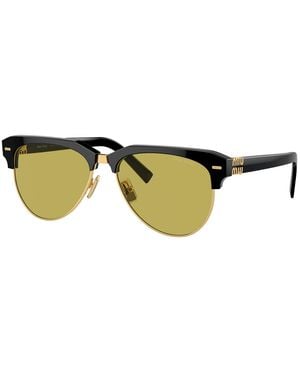 Miu Miu Mu09Zs Lens Sunglasses - Black