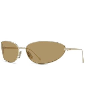 Loewe Lw40164U Mask Sunglasses - Black