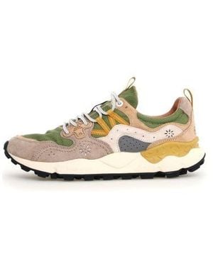 Flower Mountain Light Military Yamano 3 Trainer - White