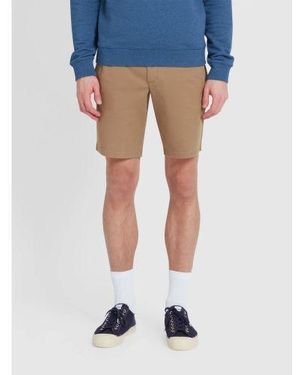 Farah Hawk Twill Short - Blue