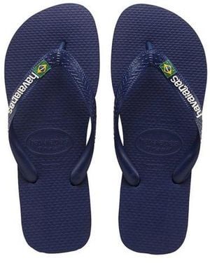 Havaianas Kids Logo Flip Flop - Blue