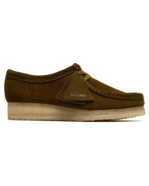 Clarks Wallabee Shoe - Brown