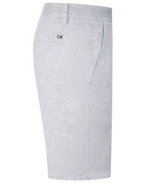 Calvin Klein Printed Stretch Lightweight Short - Grey