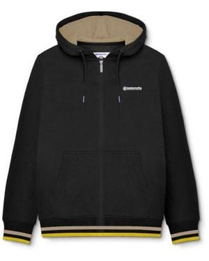 Lambretta Cashew Full Zip Hoodie - Black