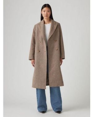Levi's Sabine Herringbone Bros 2654 Blair Western Coat - Natural