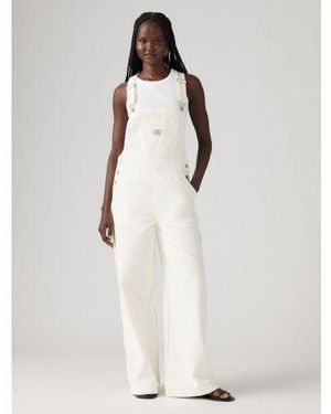 Levi's Truth Slip Overall Jumpsuit - White