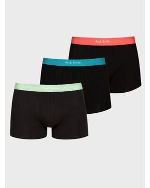 Paul Smith 3-Pack Bright Band Trunk - Black