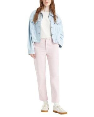 Levi's Mauve Chalk Essential Chino - Pink