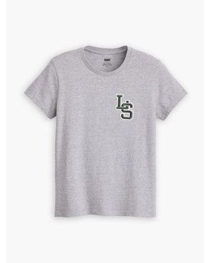 Levi's Ls Monogram Starstruck Heather The Perfect T-Shirt - Grey