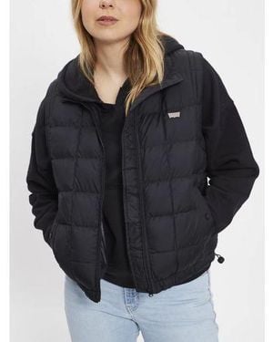 Levi's Caviar Briar Puffer Vest Jacket - Black