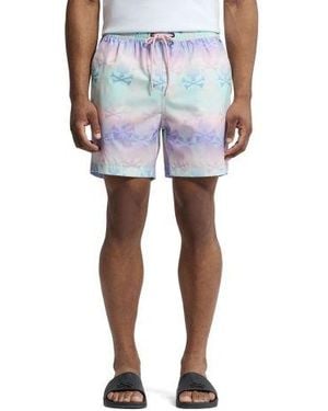 Psycho Bunny Forster Bunny Swim Short - Blue