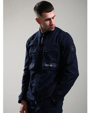 Marshall Artist Seafield Overshirt - Blue