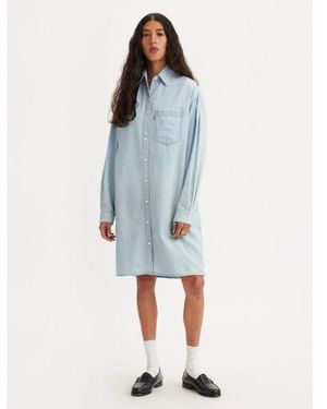 Levi's Good Grades 4 Nola Shirt Dress - Blue