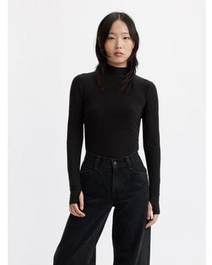 Levi's Caviar Mammoth Secondskin Top - Black