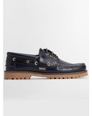 Barbour Deck Boat Shoe - Blue
