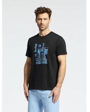 Psycho Bunny Zealand Graphic T-Shirt - Black