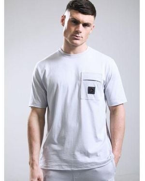 Marshall Artist Oceanic Kyoto Pocket T-Shirt - White