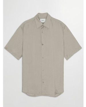 NN07 Fog Freddy Lightweight Short Sleeve Shirt - Grey