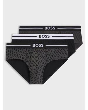 BOSS Assorted 3-Pack Bold Design Boxer - Black