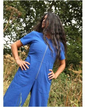 L.F.Markey Cobalt Felix Boilersuit - Green