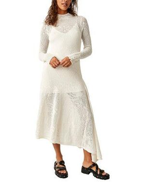 Free People Angel Wings Maxi (Ivory) Clothing - Natural