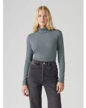 Levi's Iceberg Blazer Blazer Dreamy Turtleneck Jumper - Blue
