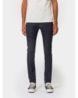 Nudie Jeans Dark Wash Tight Terry Rinse Twill Jean - Multicolour