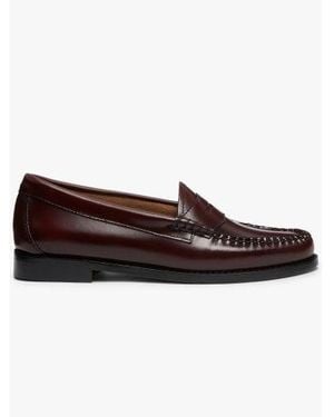 G.H. Bass & Co. Wine Leather Weejun Penny Loafer - Brown
